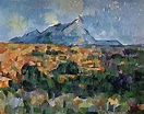 Mount Sainte Victoire 1904 06 Painting by Paul Cezanne Paintings - Pixels