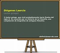 Breve biografía de Diógenes Laercio (autor griego)