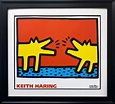 Keith Haring untitled 1989 Dogs FRAMED Pop Art - Etsy