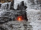 Naturally Occurring Eternal Flame Hidden near Buffalo, New York