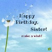 Birthday Wishes for Sister Pictures, Images, Graphics for Facebook ...