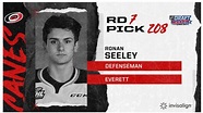 Ronan Seeley selected by Carolina at 2020 NHL Draft | rdnewsnow.com