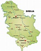 Serbia Maps | Printable Maps of Serbia for Download