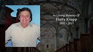 Harry Knapp - Tribute Video