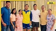 IPL 2023: MS Dhoni meets Matheesha Pathirana's family in Chennai, CSK ...