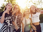 Group of teenagers having fun stock photo (169967) - YouWorkForThem