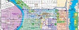 Philadelphia maps - The tourist map of Philly to plan your visit