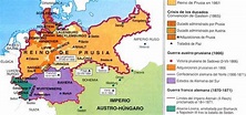mapa unificacion alemana | Historia antigua, Mapas, Reino de prusia