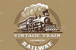 Modern Locomotive Logo Design