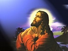 Jesus Praying | Free Christian Wallpapers