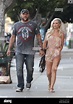 Randy Couture and girlfriend Mindy Robinson appear in good spirits ...