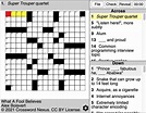 Puzzle #9: What A Fool Believes – Crossword Nexus Blog