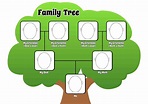 Printable pdf Family Tree page to complement by DesignedByCaseyAnn