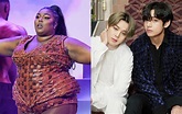 Lizzo freestyles a song about BTS members Jimin and V