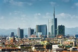 Milan skyline with modern skyscrapers - PDE