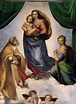 Obra de Arte - Madonna Sixtina - Raffaello Sanzio