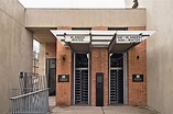 The entrance to the Apartheid Museum in … – License image – 12311692 ...