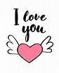 I Love You Printable