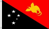 Papua New Guinea Large National 5ft x 3ft National Polyester Flag ...