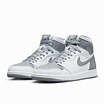 Tênis Nike Air Jordan 1 High Og Branco/cinza