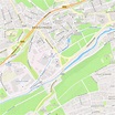 Pforzheim - Modern Atlas Vector Map | Boundless Maps