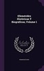 Efemerides Historicas y Biograficas, Volume 1 | 9781358719806 ...