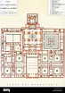 A plan of The Royal Site of San Lorenzo de El Escorial, Madrid, Spain ...