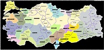 Türkiye Haritası - Türkiye Haritası - Yerbilgisi