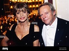 Uschi Glas, deutsche Schauspielerin, mit Ehemann Bernd Tewaag auf einem Ball, Deutschland um ...