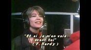 Etienne Daho et Françoise Hardy - Et si je m'en vais avant toi (Télévision) - YouTube