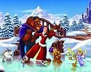 Beauty and the Beast Christmas - Christmas Wallpaper (2735994) - Fanpop