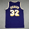 Camiseta Magic Johnson #32 Los Angeles Lakers Púrpura ⋆ MiCamisetaNBA