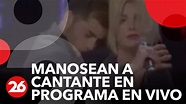 Canal 26 -Escándalo en televisión italiana: Manosean a cantante en ...