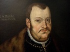 1562.Joachim II Hector,Elector of Brandenburg. fragment.Märkisches ...