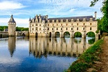 Beautiful view of Chateau de Chenonceau, France