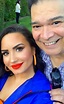 Demi Lovato and Stepfather Eddie de la Garza from Stars Celebrate ...
