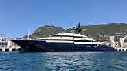 Steven Spielberg’s $200M Superyacht SEVEN SEAS in Gibraltar - YouTube