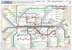 Mapa del tren de Múnich: líneas y estaciones de ferrocarril de Múnich