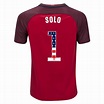 17/18 Hope Solo Youth Third Jersey USA Independence Day | Jersey, Hope ...