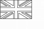 Bandeira Da Inglaterra Para Colorir
