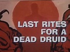 “Last Rites for a Dead Druid” (1972) by Alvin Sapinsley : r/Lovecraft