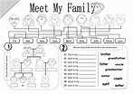 Family Printable Worksheets - Printable Worksheets