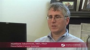 Matthew Meyerson on discovery of bacterium in colon cancer tissue ...
