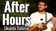 The Velvet Underground - After Hours - Ukulele Tutorial With Chords On ...