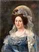 Vicente López y Portaña | Retrato de María Cristina de Borbón y Dos Sicilias. Reina de España ...