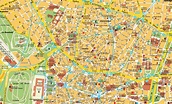 Cartes et plans détaillés de Madrid