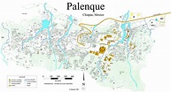 Mapa De Palenque Chiapas Y Sus Colonias - Estudiar