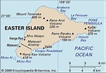 Easter Island On The Map – The World Map