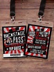 VIP PASS backstage pass concert ticket birthday invitation | Etsy