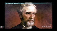 Jefferson Davis' Inaugural Address - YouTube